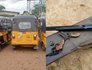Items recovered from criminals in Anambra State
